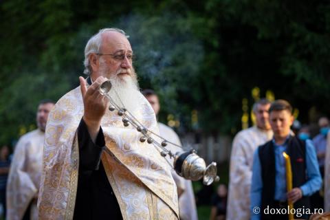 Priveghere în cinstea Sfântului Cuvios Ioan Iacob de la Neamț – 4 august 2020 / Foto: Bogdan Bulgariu