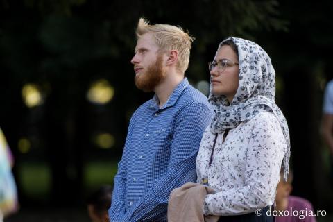 Priveghere în cinstea Sfântului Cuvios Ioan Iacob de la Neamț – 4 august 2020 / Foto: Bogdan Bulgariu