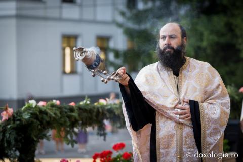 Priveghere în cinstea Sfântului Cuvios Ioan Iacob de la Neamț – 4 august 2020 / Foto: Bogdan Bulgariu