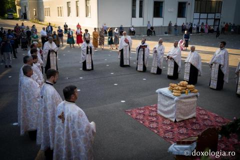 Priveghere în cinstea Sfântului Cuvios Ioan Iacob de la Neamț – 4 august 2020 / Foto: Bogdan Bulgariu