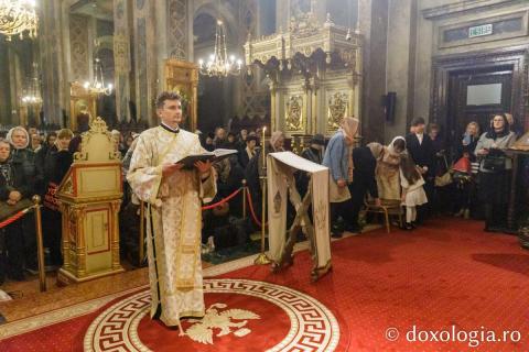 PS Nichifor a slujit la Catedrala Mitropolitană din Iași / Foto: pr. Silviu Cluci