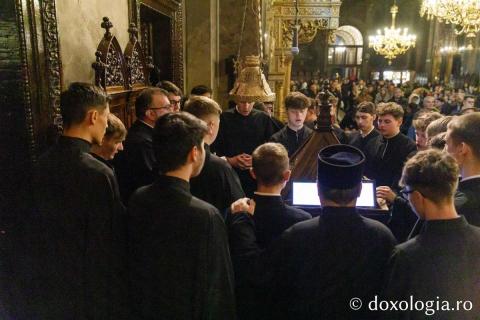 Priveghere în cinstea Sfântului Gheorghe la Catedrala Mitropolitană din Iași / Foto: pr. Silviu Cluci