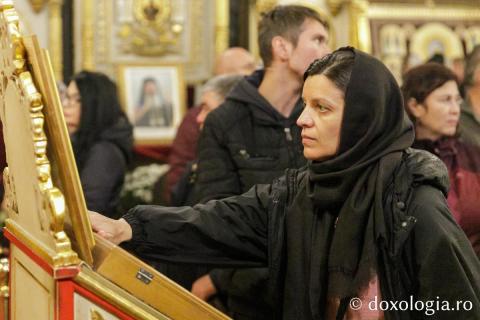 Priveghere în cinstea Sfântului Gheorghe la Catedrala Mitropolitană din Iași / Foto: pr. Silviu Cluci