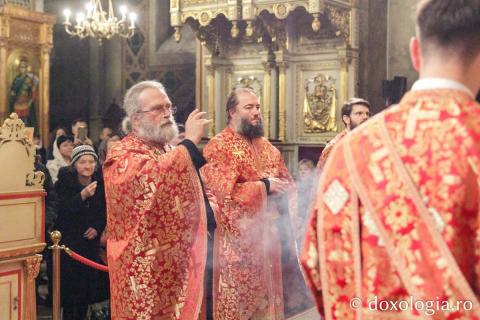 Priveghere în cinstea Sfântului Gheorghe la Catedrala Mitropolitană din Iași / Foto: pr. Silviu Cluci
