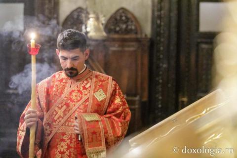 Priveghere în cinstea Sfântului Gheorghe la Catedrala Mitropolitană din Iași / Foto: pr. Silviu Cluci