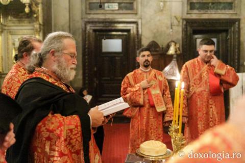 Priveghere în cinstea Sfântului Gheorghe la Catedrala Mitropolitană din Iași / Foto: pr. Silviu Cluci