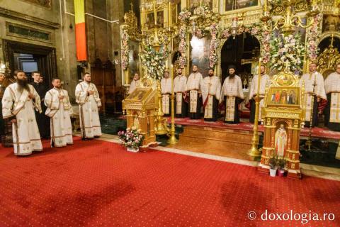 Priveghere în cinstea Sfântului Andrei la Catedrala Mitropolitană din Iași / Foto: pr. Silviu Cluci