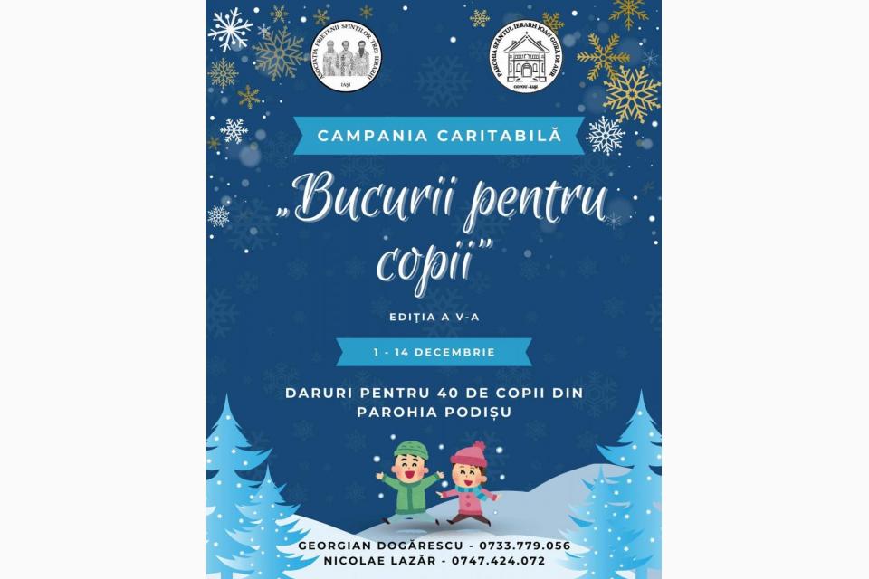 Campania „Bucurii pentru copii”