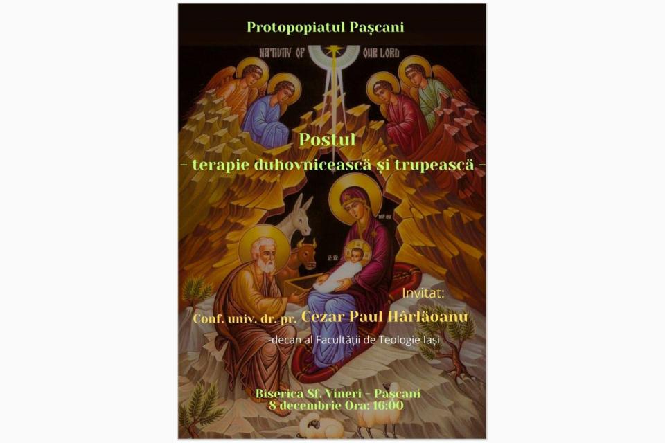Postul – terapie duhovnicească și trupească