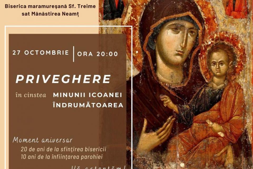 Un sfert de veac de la punerea pietrei de temelie a bisericii Parohiei „Sfânta Treime” din satul Mănăstirea Neamț