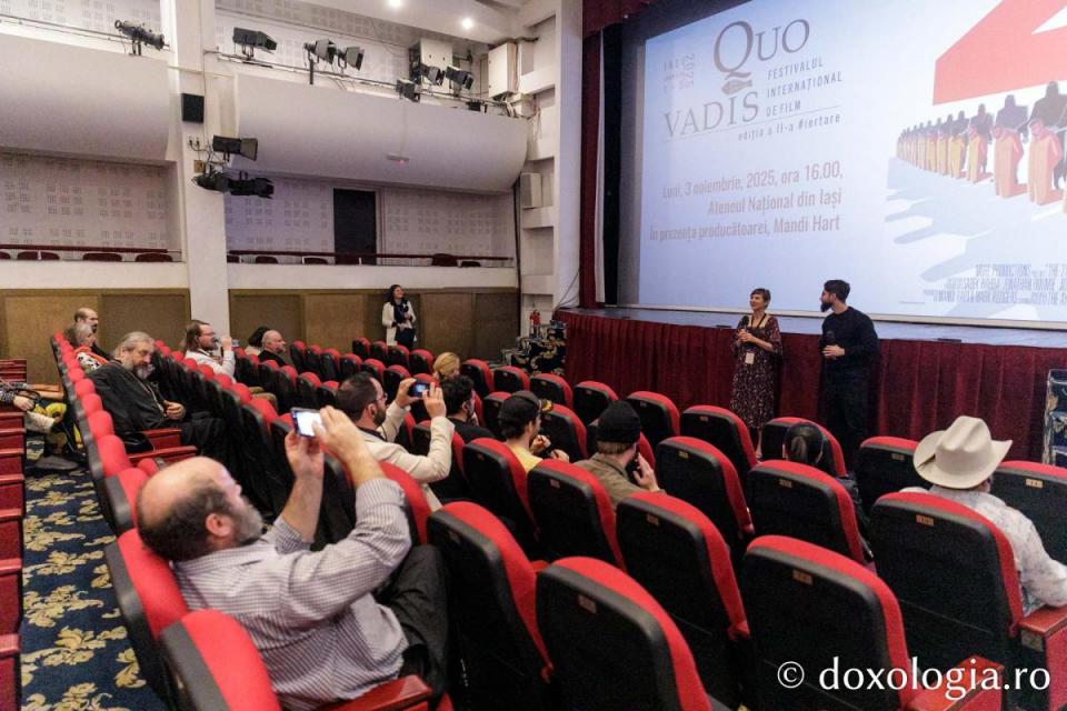 Proiecția filmului „Cei 21”. Producător: Mandi Hart / Foto: pr. Silviu Cluci