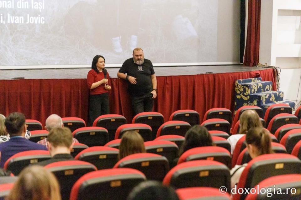 Proiecția filmului „Vindecarea”. Regizor: Ivan Jović / Foto: pr. Silviu Cluci