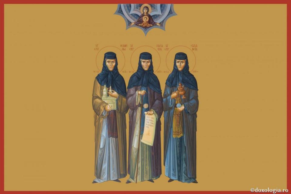 Sfintele Cuvioase Nazaria, Olimpiada și Elisabeta (Safta) Brâncoveanu de la Mănăstirea Văratec